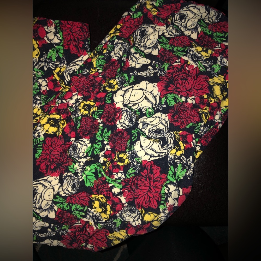LuLaRoe TC2 Floral Leggings